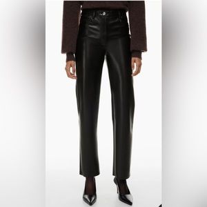 Aritzia Melina Leather Pants